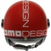 Casco Moto Jet Momo Design FGTR CLASSIC Candy Rosso/Bianco0 22.06