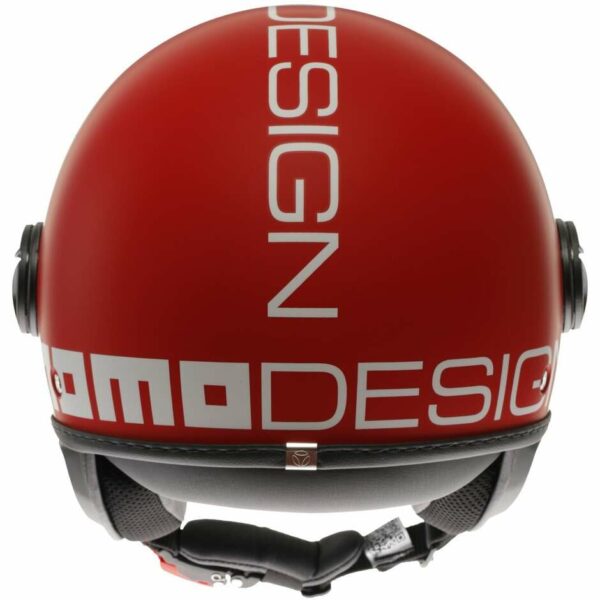 Casco Moto Jet Momo Design FGTR CLASSIC Candy Rosso/Bianco0 22.06