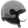 Casco Moto Jet Momo Design FGTR CLASSIC Mono Flip Blu Fucsia 22.06