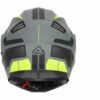 Casco Moto Modulare Acerbis Doppia Visiera SEREL 22.06 Nero Giallo Fluo