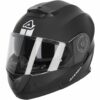 Casco Moto Modulare Acerbis Doppia Visiera SEREL 22.06 Nero Opaco