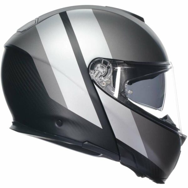 Casco Moto Modulare Agv SPORTMODULAR OVERLAY Grigio/Opaco