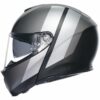 Casco Moto Modulare Agv SPORTMODULAR OVERLAY Grigio/Opaco
