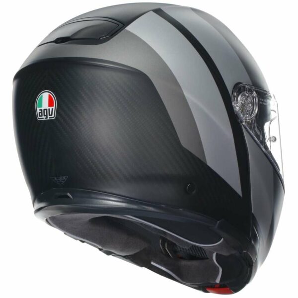 Casco Moto Modulare Agv SPORTMODULAR OVERLAY Grigio/Opaco