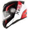 Casco Moto Modulare P/J Givi X.23 SYDNEY VIPER Nero/Rosso/Lucido