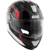 Casco Moto Modulare P/J Givi X.23 SYDNEY VIPER Nero/Rosso/Lucido