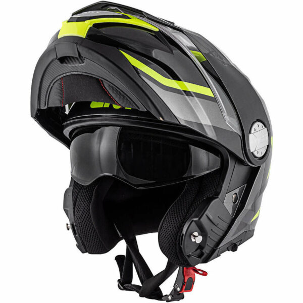 Casco Moto Modulare P/J Givi X.33 CANYON Division Nero/Opaco/Giallo