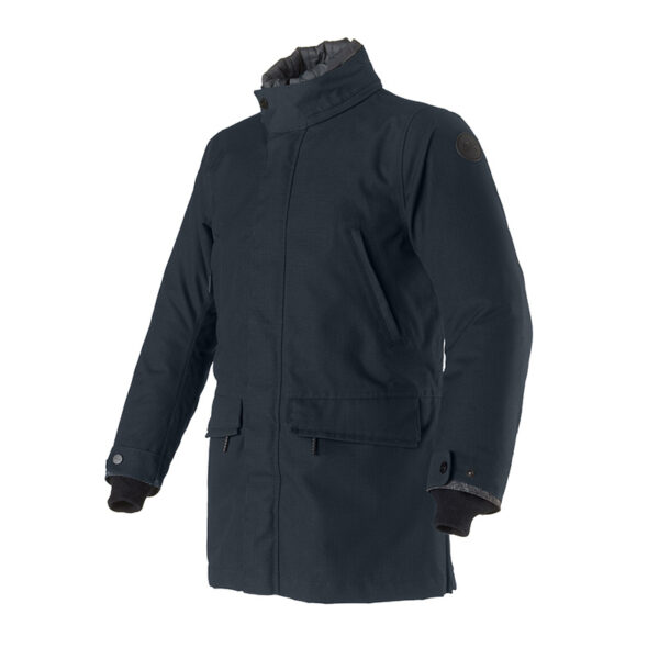 Giacca Moto Uomo Clover Manhattan Wp Blu