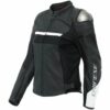Giacca Moto Donna in Pelle Dainese RAPIDA LADY Nero/Bianco