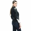 Giacca Moto Donna in Pelle Dainese RAPIDA LADY Nero/Bianco
