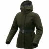Giacca Moto Donna In Tessuto Lamitato Tucano Urbano 8231wf419 CORTINA Verde Airborne