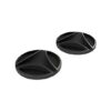Placchette Ferma visiera Nera Momo Design per Casco FGTR CLASSIC; FGTR EVO 22.06