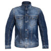 Giacca Jeans Moto PMJ West Blu AAA