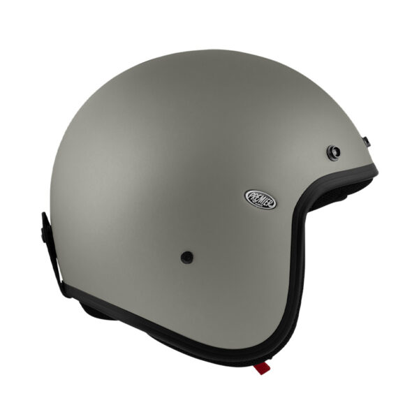 Casco Moto Premier Jet 3 BOTTTONI Classic Mily BM 22.06 VERDE MILITARE OPACO