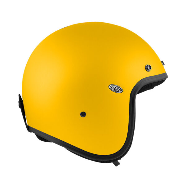 Casco Moto Jet 3 BOTTONI Custom Premier CLASSIC U12 GIALLO
