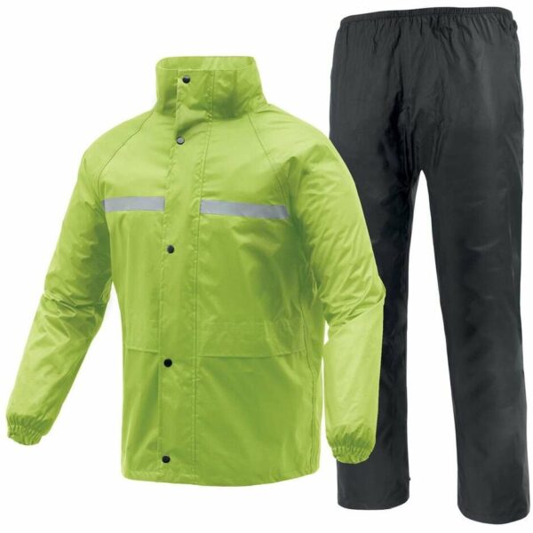 Set Antipioggia Moto Tucano Urbano FC001 SEPIOVE Nero-Giallo Fluo