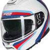 Casco Moto Modulare P/J Nolan N100-6 ASSOLUTO 347 Bianco/Blu/Rosso/Azzurro
