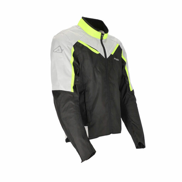 Giacca Moto Acerbis CE X-Mat Grigio Giallo