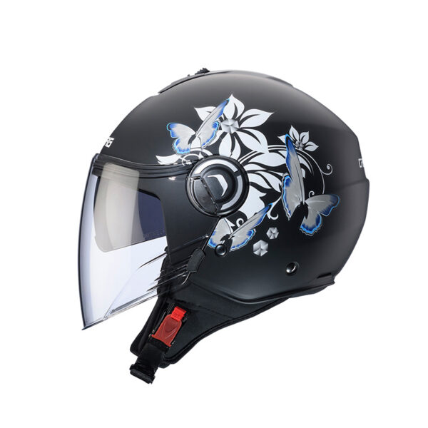 Casco Moto Caberg Riviera V4X Mia Nero Opaco