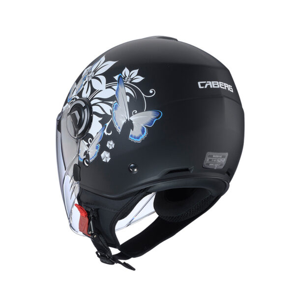 Casco Moto Caberg Riviera V4X Mia Nero Opaco