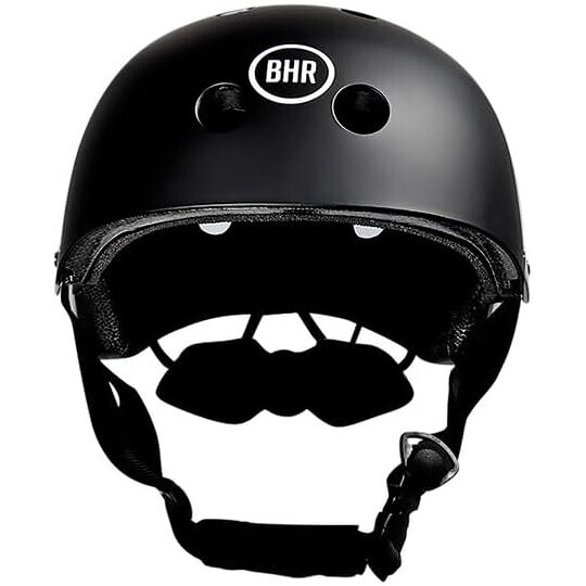 Casco Bici Monopattino Bhr 837 URBAN Nero Opaco