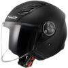 Casco Moto Jet Ls2 OF616 AIRFLOW 2 SOLID Nero Opaco