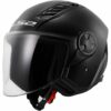 Casco Moto Jet Ls2 OF616 AIRFLOW 2  Nero Lucido