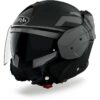 Casco Moto Modulare P/J Airoh MATHISSE Illusion Antracite Opaco