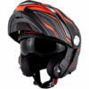 Casco Moto Modulare P/J Givi X.33 CANYON Layers Nero Opaco Arancio