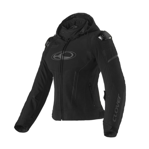 Giubbotto Sportivo LADY Clover Rainblade 3 Wp Jacket Nero Donna