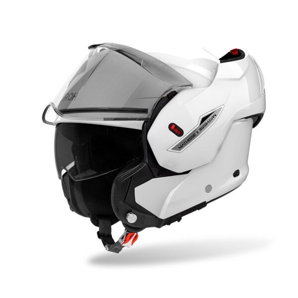 CASCO MOTO AIROH MODULARE MATHISE 2 BIANCO LUCIDO 22,06
