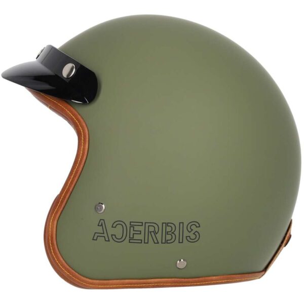 Casco da Moto ACERBIS SKODELA 2206 Verde Militare