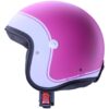 Casco Moto Jet Caberg FREERIDE X IMOLA Opaco Rosa Bianco