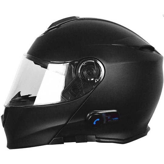 Casco Moto Modulare Origine Delta con Bluetooth Integrato Nero Opaco