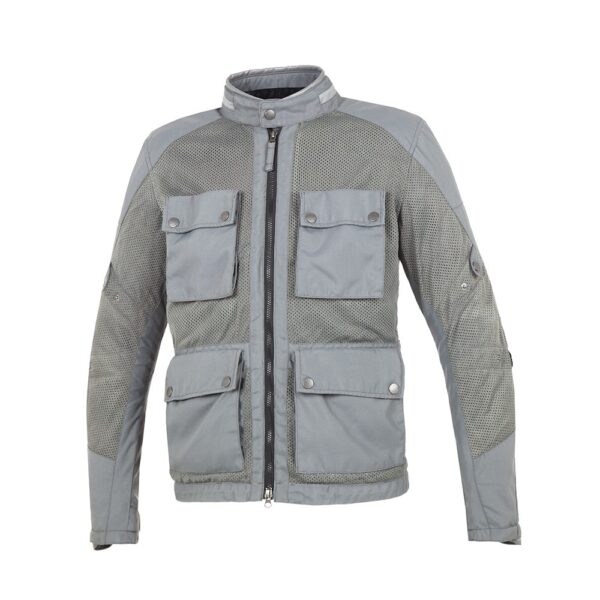 Giacca Moto Estiva Tucano Urbano Multitask Grigio