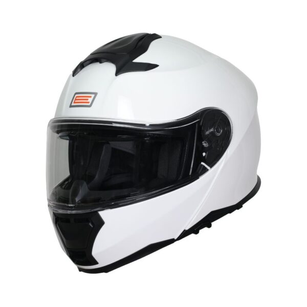 Casco Moto Modulare P/J 2206 Origine LOGIC Linear Bianco
