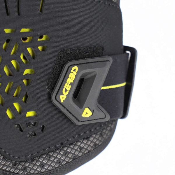Pettorina Bambino Motocross Enduro Acerbis PLASMA KID Nero Giallo