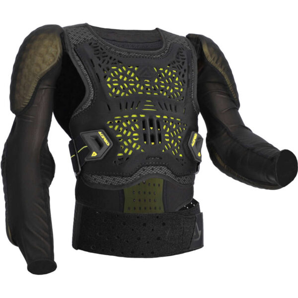 Pettorina Bambino Motocross Enduro Acerbis PLASMA KID Nero Giallo