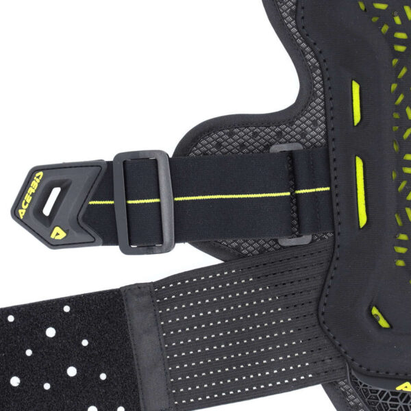 Pettorina Bambino Motocross Enduro Acerbis PLASMA KID Nero Giallo