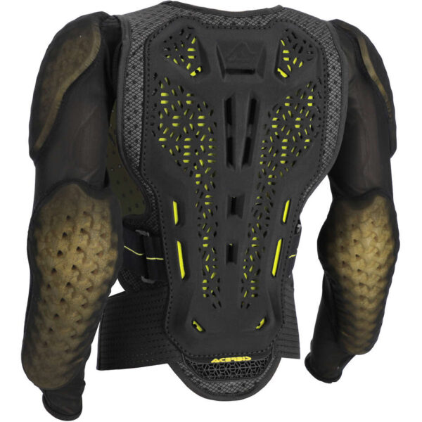 Pettorina Bambino Motocross Enduro Acerbis PLASMA KID Nero Giallo
