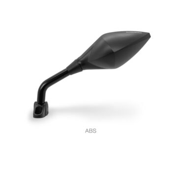 Coppia Specchi Retrovisori Moto da Carena BARRACUDA Race Nero