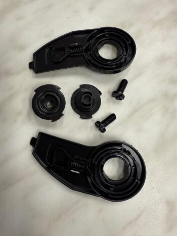 Kit Placchette Meccanismo Visiera Origine per Casco Delta