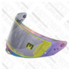 VISIERA IRIDIUM BLU PER CASCO TIGER CARBON con predisposizione Pinlock