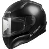 Casco Integrale Moto LS2 FF353 RAPID 2 Solid Nero Lucido