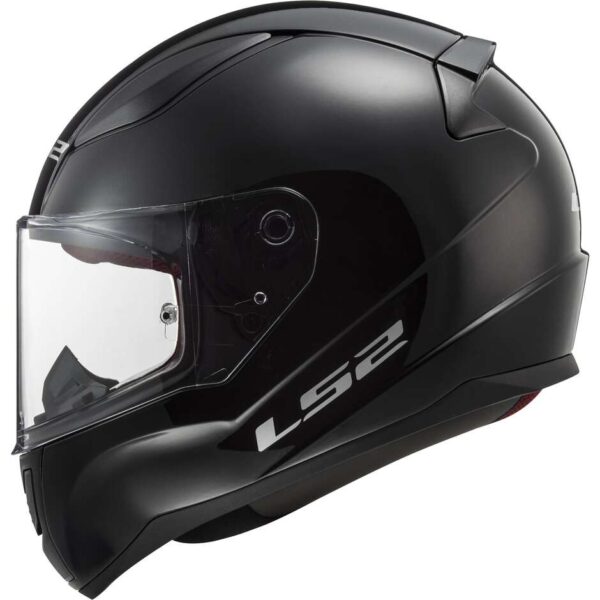 Casco Integrale Moto LS2 FF353 RAPID 2 Solid Nero Lucido