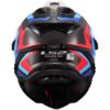 Casco Moto Integrale Off-Road in Carbonio LS2 MX701 EXPLORER C FRONTIER II Bianco Blue