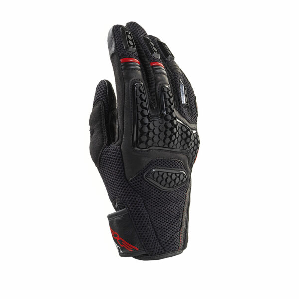 Guanto Moto Clover Touring Corto in Tessuto e Pelle GTS-3