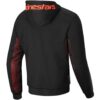 Felpa Alpinestars CHROME AIR SPORT Nero/Rosso/Fluo