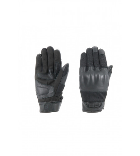GUANTI MOTO OJ BUSINESS DORSO IN MESH TRAFORATO CON INSERTI IN PELLE
