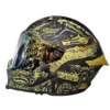 CASCO MOTO INTEGRALE MPH BLADE E22.06 GRAFICA COBRA OPACO PINLOCK